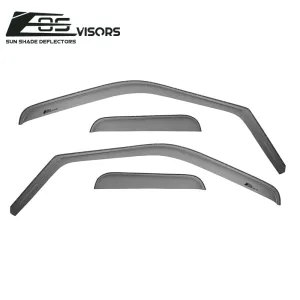 1999-16 Ford F250 F350 F450 F550 Extended Cab Window Visors Deflectors