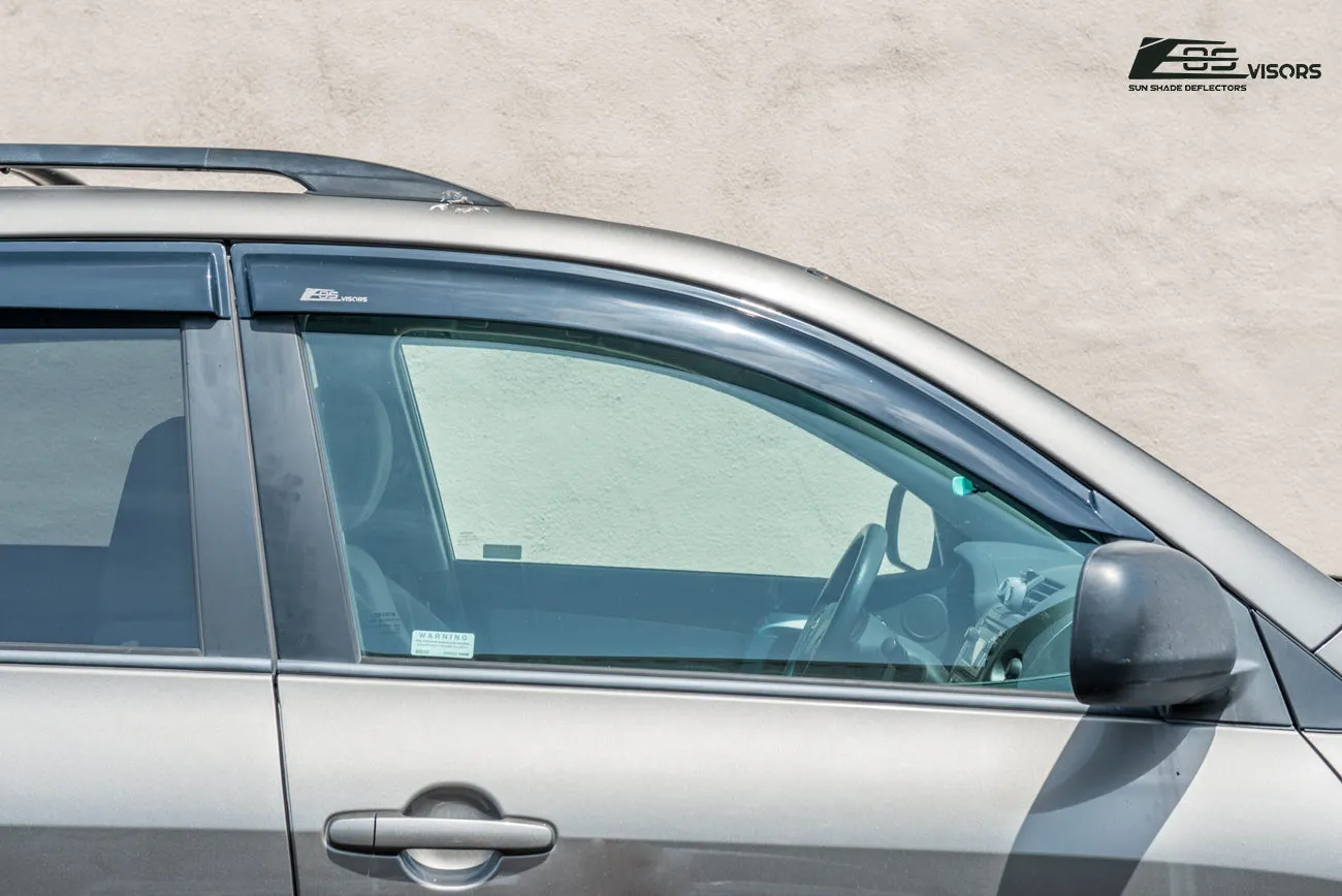 2006-12 Toyota Rav4 Window Visors Wind Deflectors Rain Guards