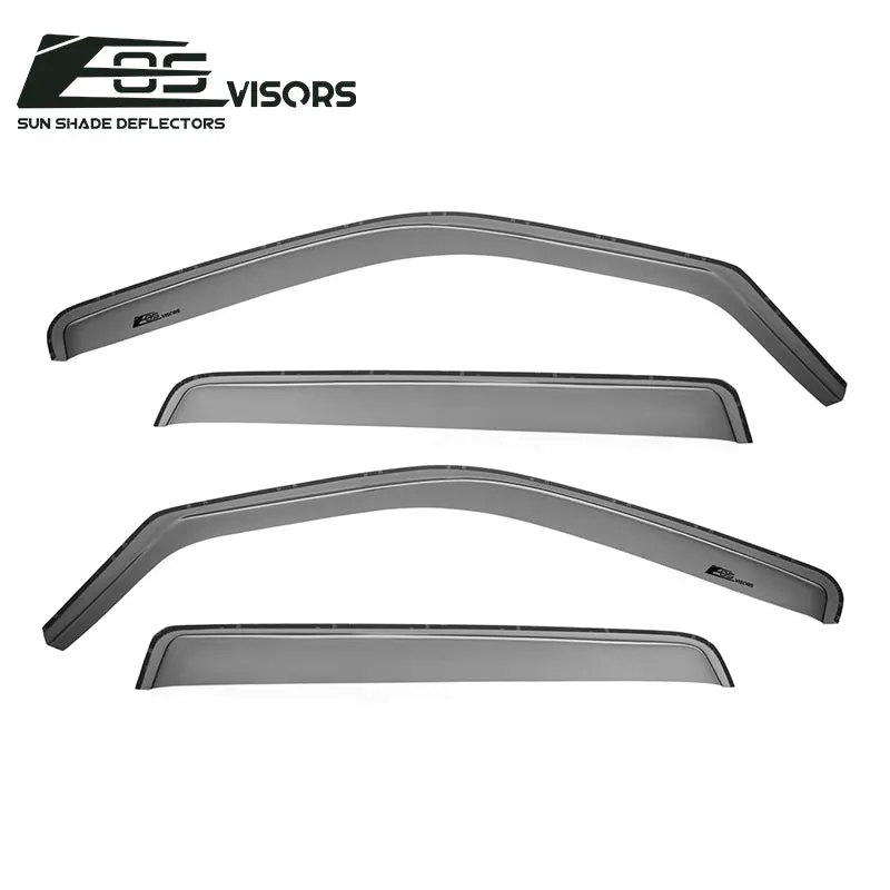 2006-14 Honda Ridgeline Window Visors Wind Deflectors Rain Guards