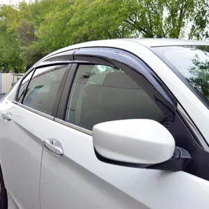 2013-17 Honda Accord Sedan Tape-On Window Visors Wind Deflectors Rain Guards