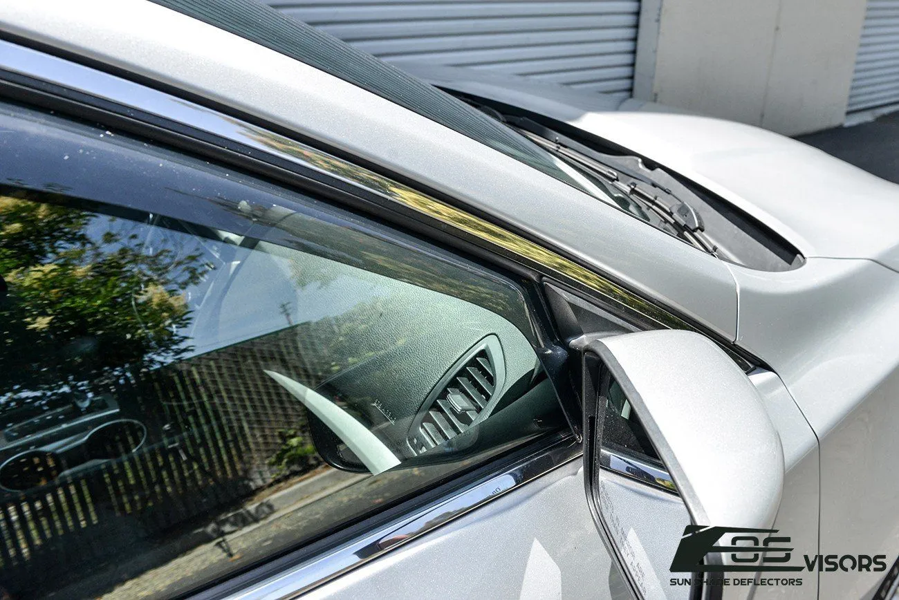 2013-18 Nissan Altima Window Visors Wind Deflectors Rain Guards