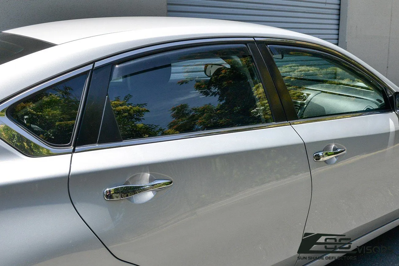 2013-18 Nissan Altima Window Visors Wind Deflectors Rain Guards