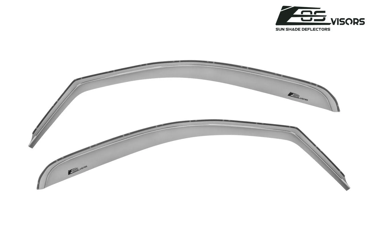 2014-18 Silverado 1500 / 2015-19 Silverado 2500HD 3500HD Standard Cab Window Visors Deflectors