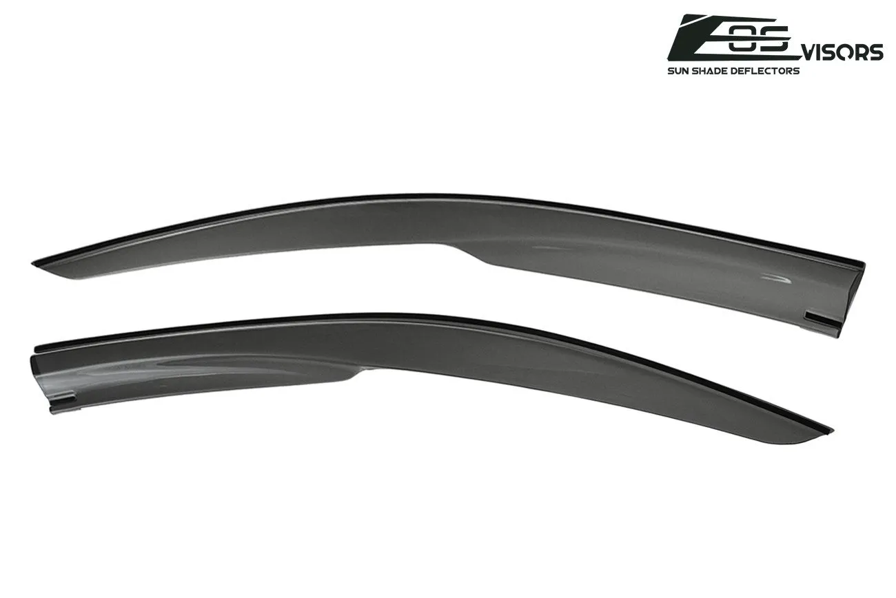 2016-21 Honda Civic Sedan Tape-On Window Visors Wind Deflectors Rain Guards