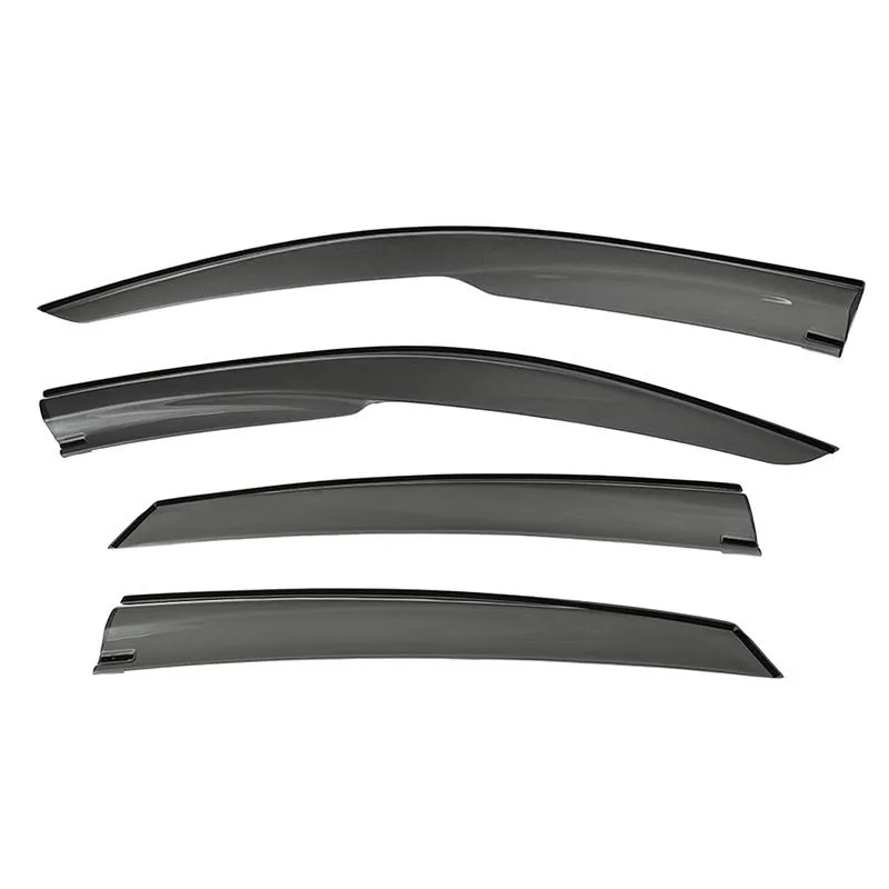 2016-21 Honda Civic Sedan Tape-On Window Visors Wind Deflectors Rain Guards