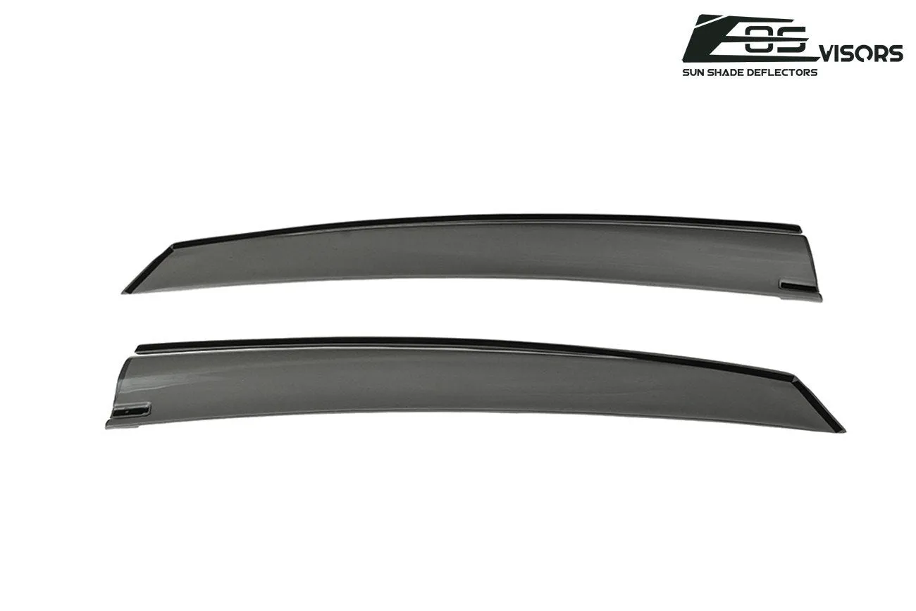 2016-21 Honda Civic Sedan Tape-On Window Visors Wind Deflectors Rain Guards