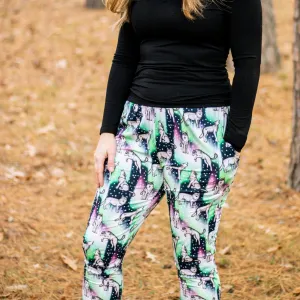 Aurora Night Wolves Women's Lounge Joggers