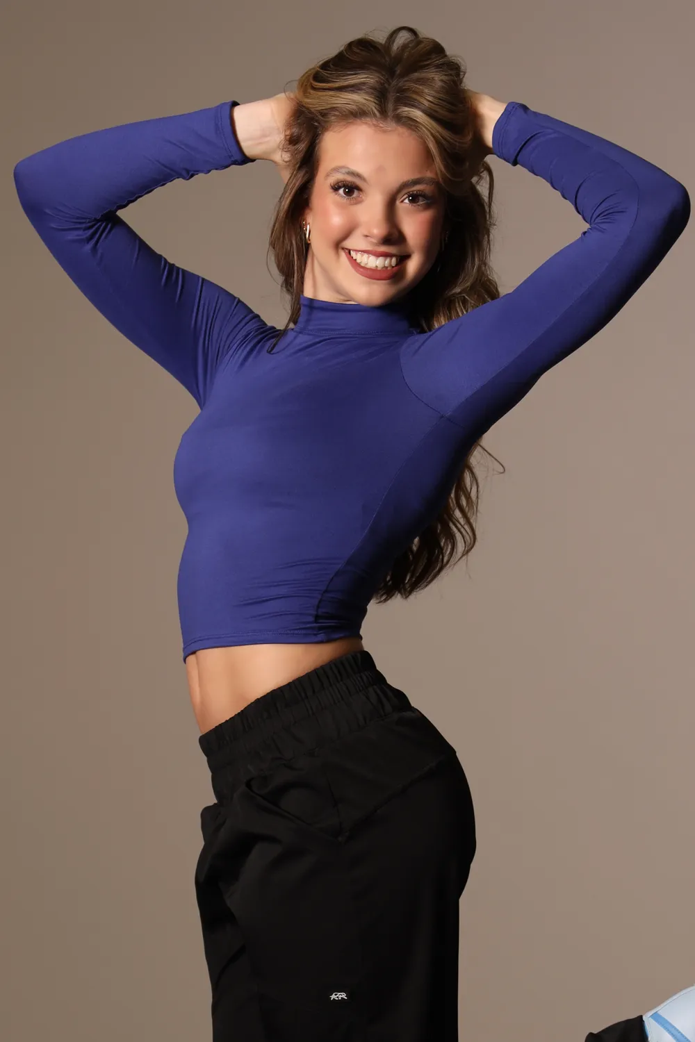 Baby Soft Mock Neck - Royal - FINAL SALE
