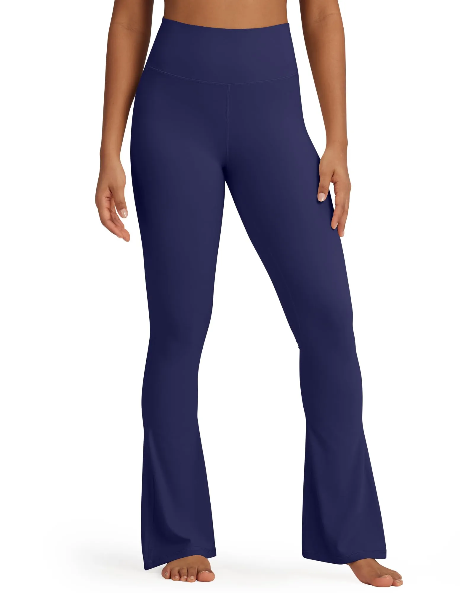 BareFeel Casual High-Waisted Mini Flare Pants