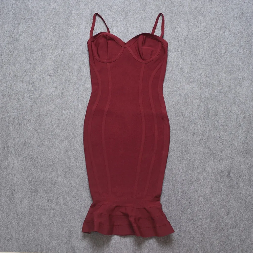 Bodycon ruffle Bodycon Dress