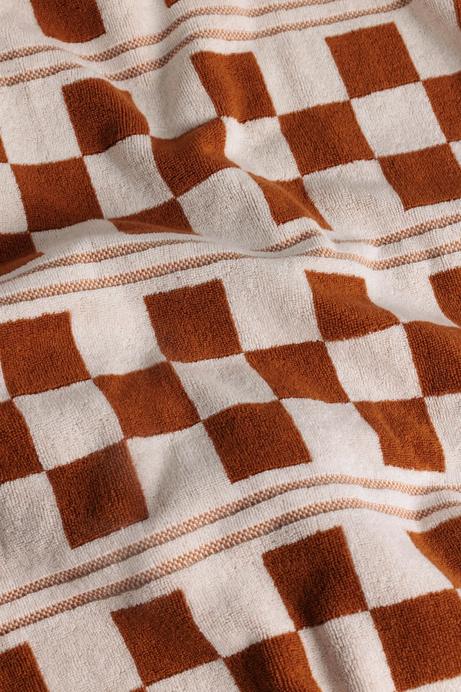 BUSBY POOL TOWEL Fuyu & Chalk