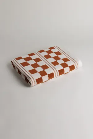 BUSBY POOL TOWEL Fuyu & Chalk
