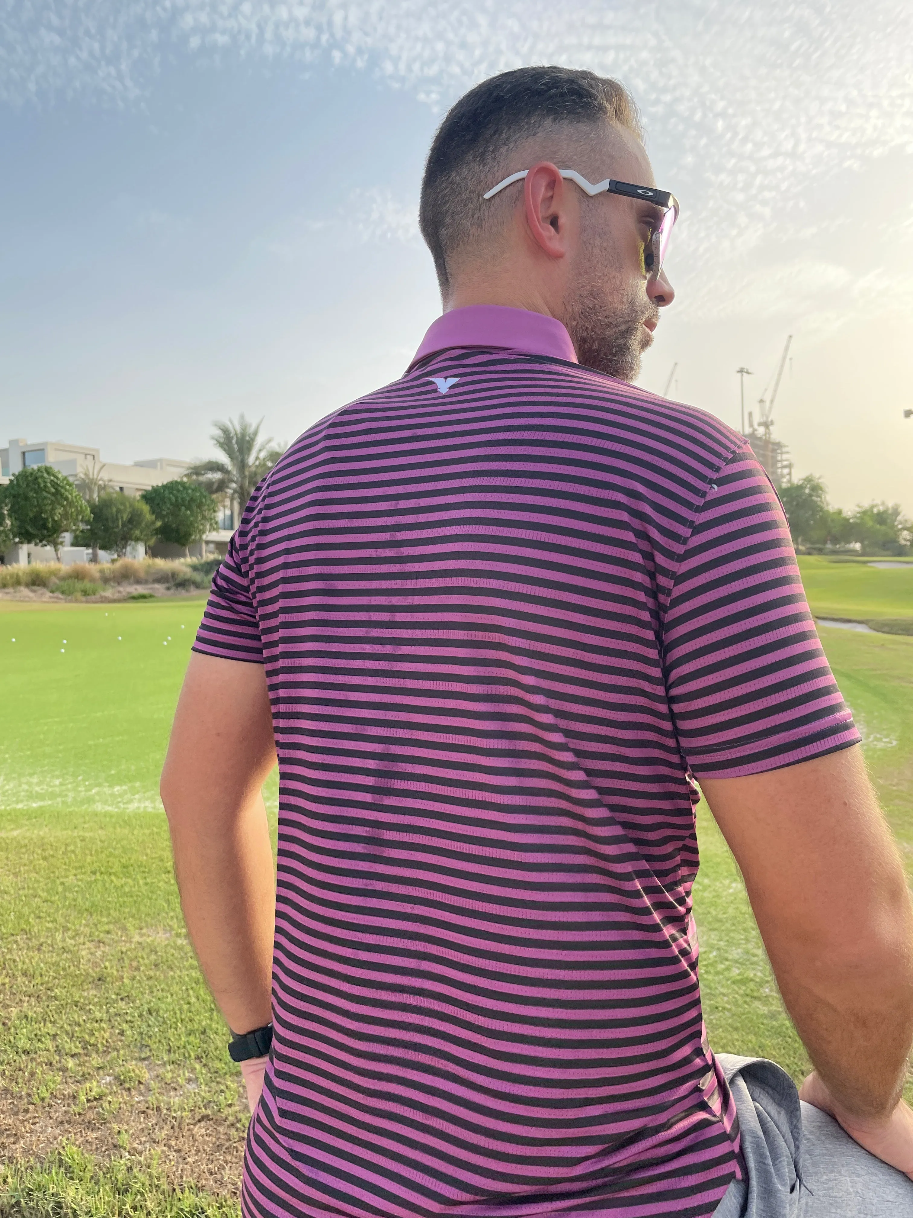 Classico Purple Men’s Golf Polo