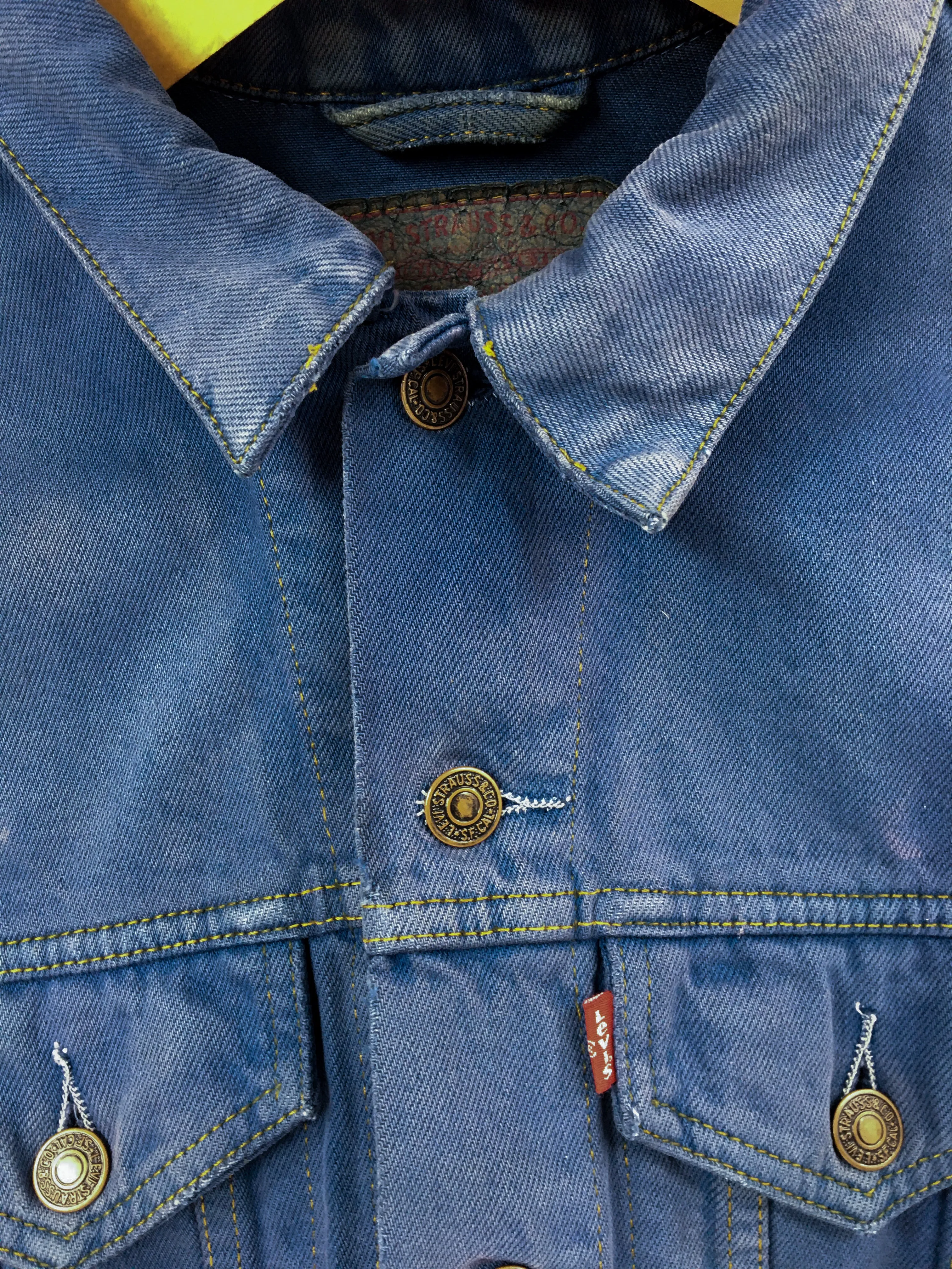 Early 90s vintage Levi's blue trucker jacket