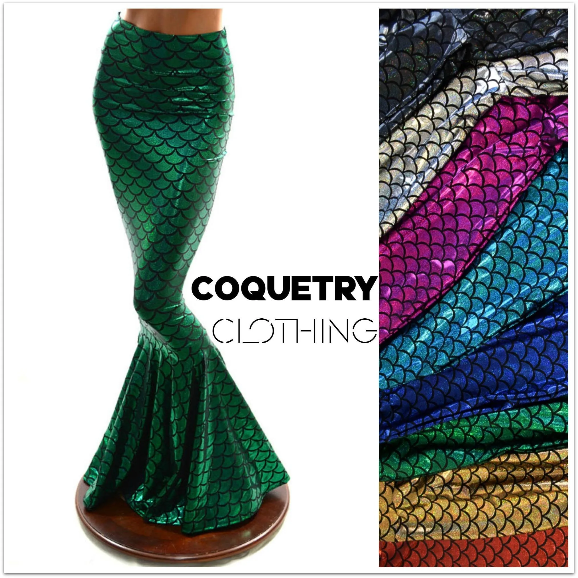 High Waist Mermaid Skirt