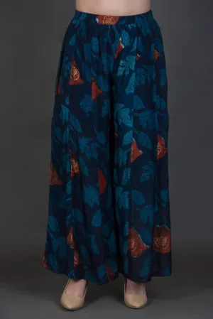Indigo Print Palazzo