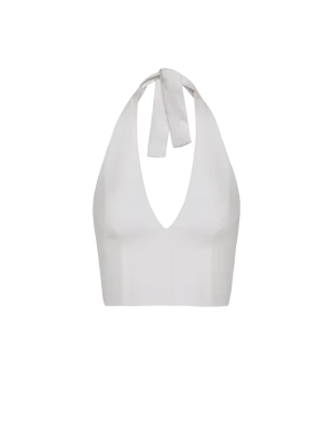 Lys Halter Top - Off White