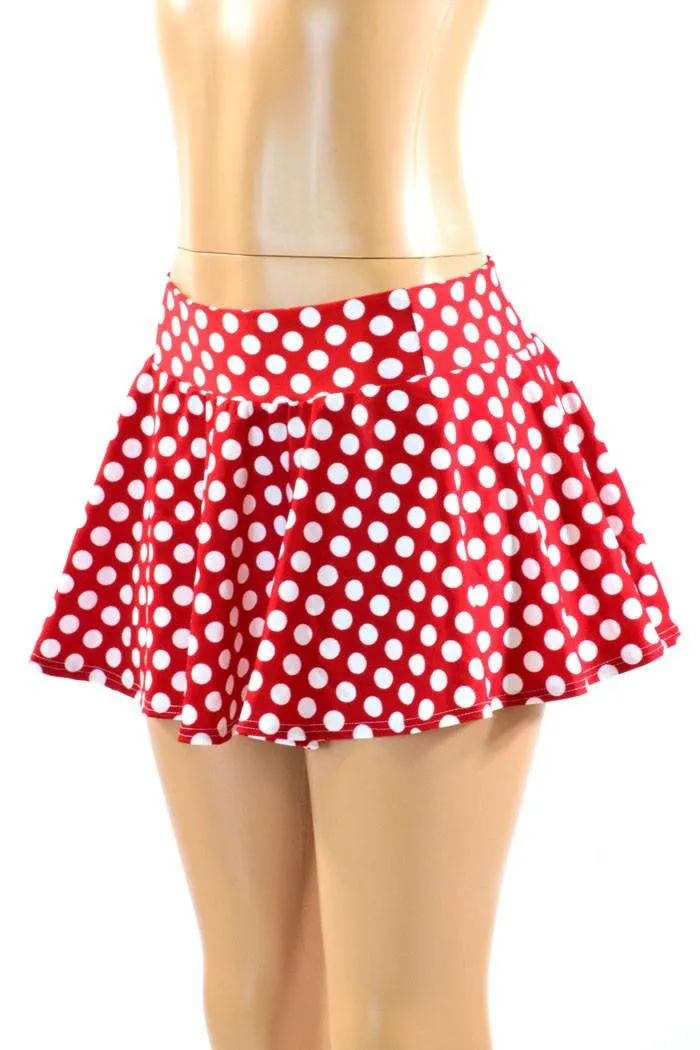 Polka Dot Minnie Rave Skirt