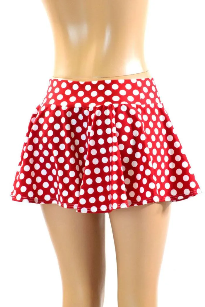 Polka Dot Minnie Rave Skirt