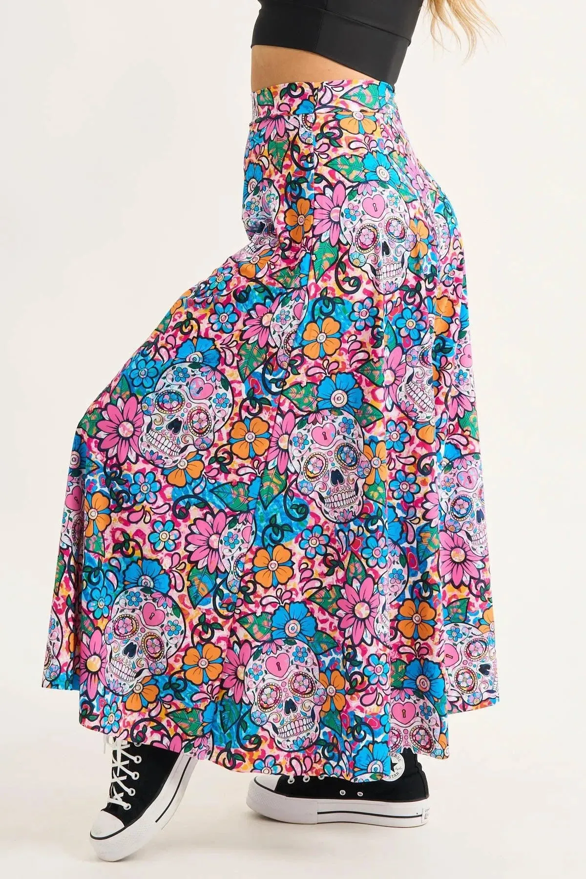 Silky Palazzo Pant - Fiesta Sista