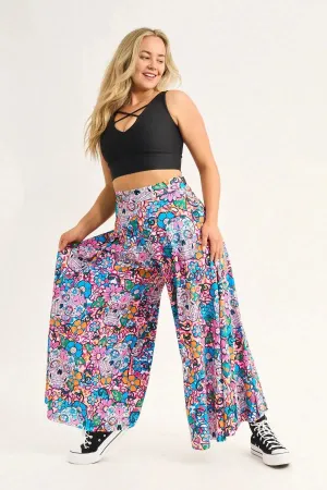Silky Palazzo Pant - Fiesta Sista