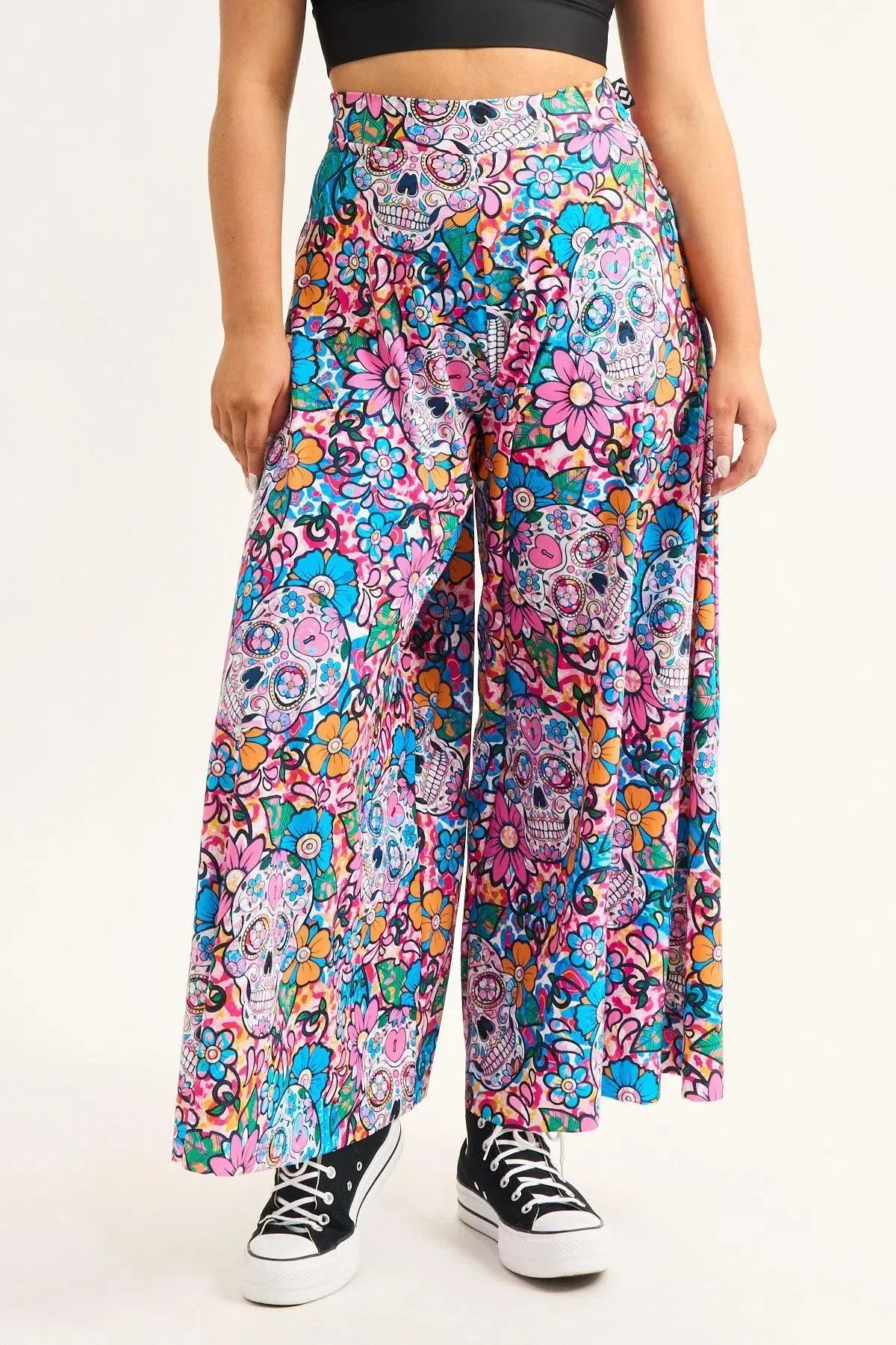 Silky Palazzo Pant - Fiesta Sista