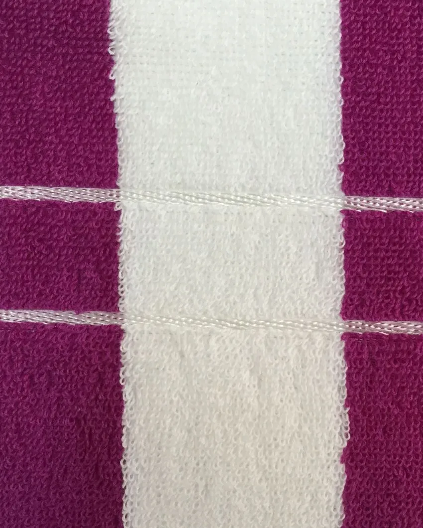 Soft Cotton Stripe Pool Turkish Bath Towel | 30 x 60 inches