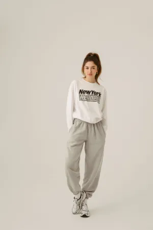 Soft Khaki Washed Joggers