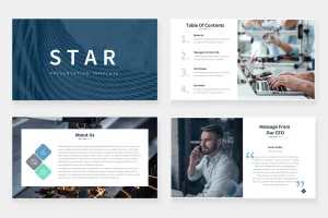 Star Google Slides Template