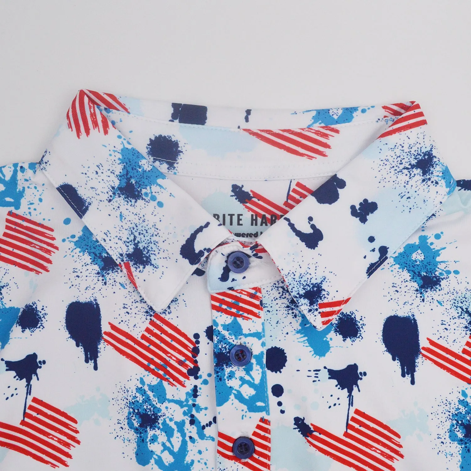 Stars & Splatter Men's Polo