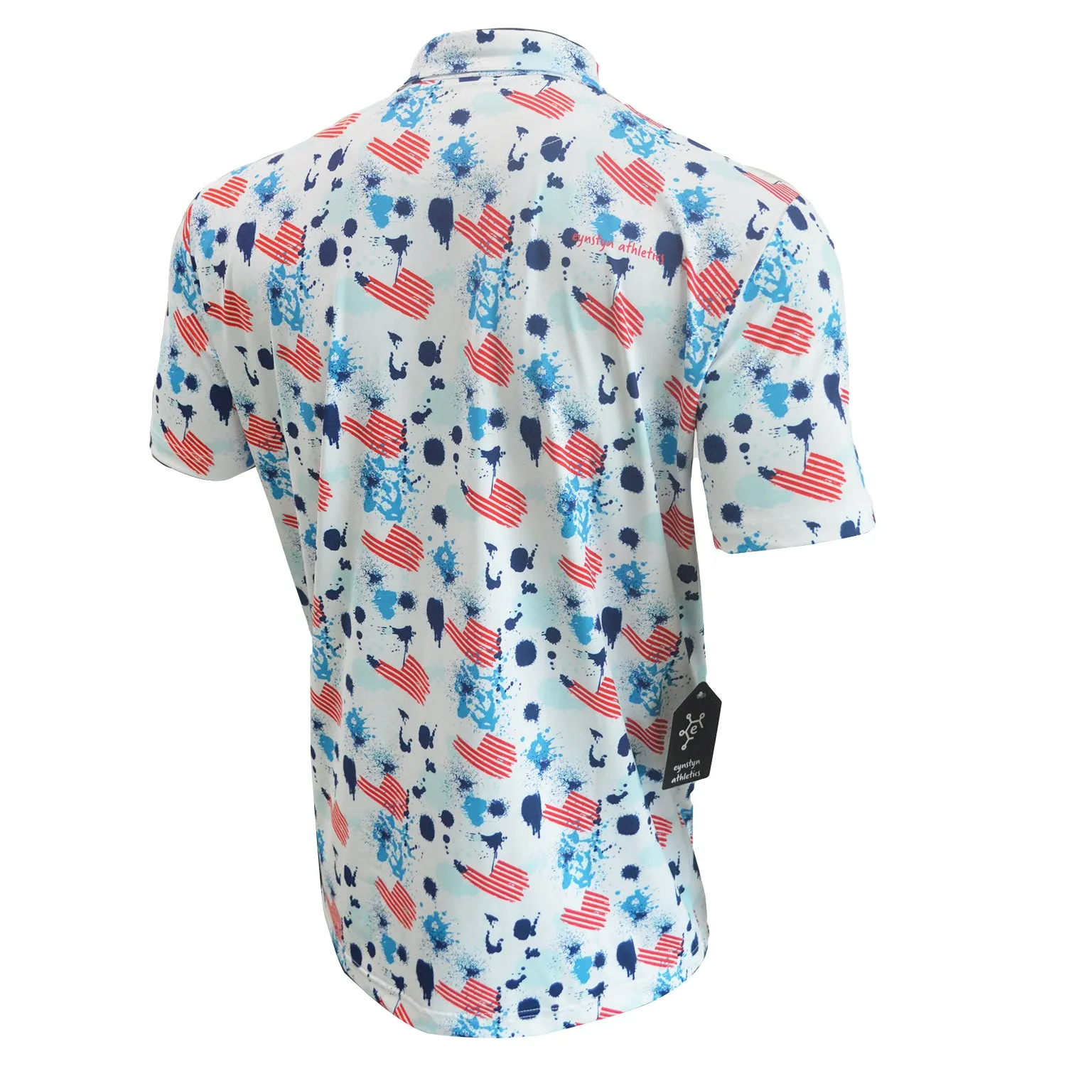 Stars & Splatter Men's Polo