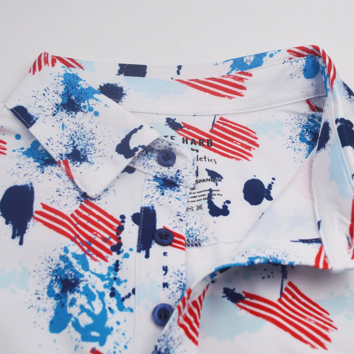 Stars & Splatter Men's Polo