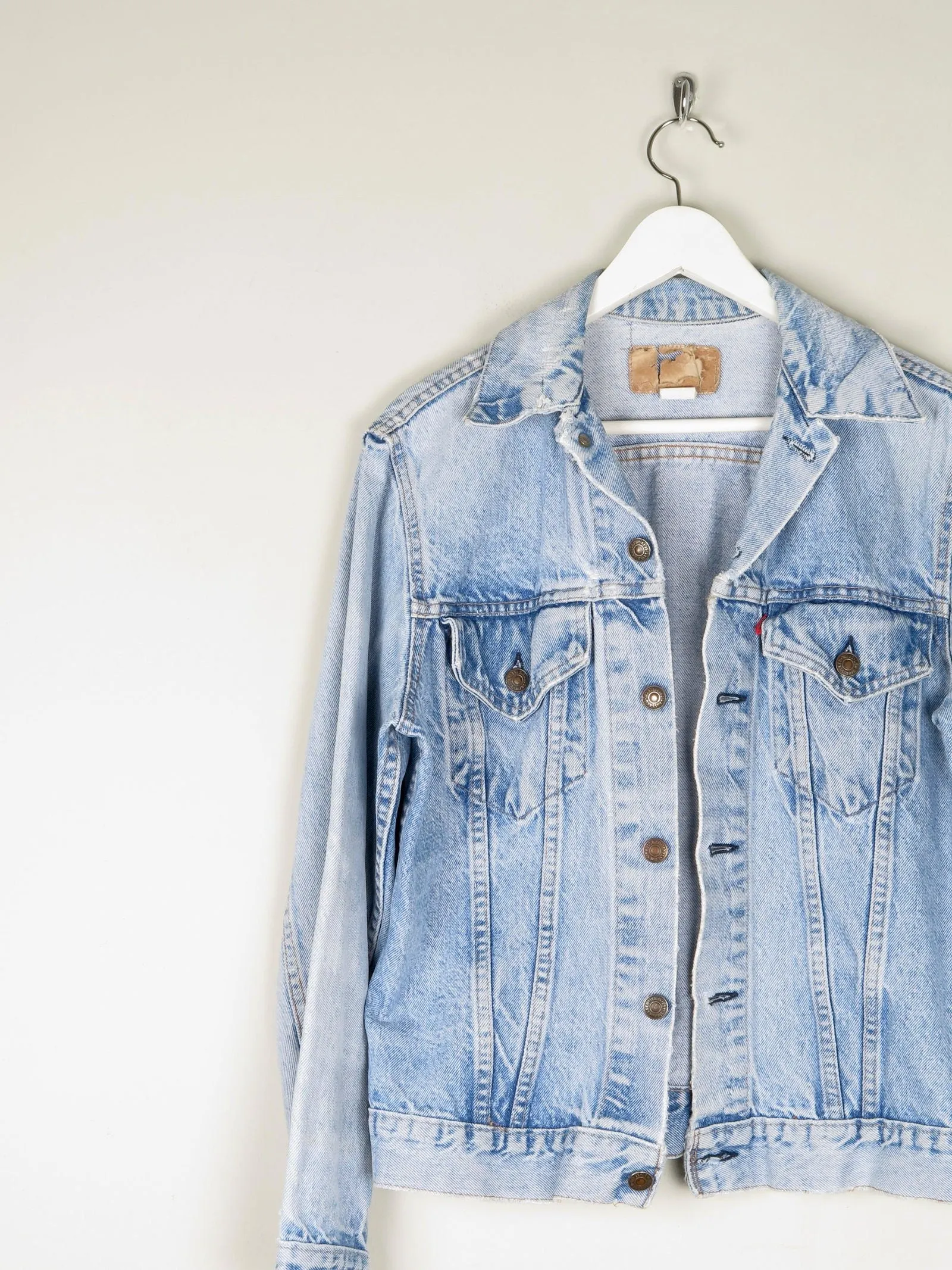 Vintage Men’s Blue Levi’s Denim Jacket Trucker S