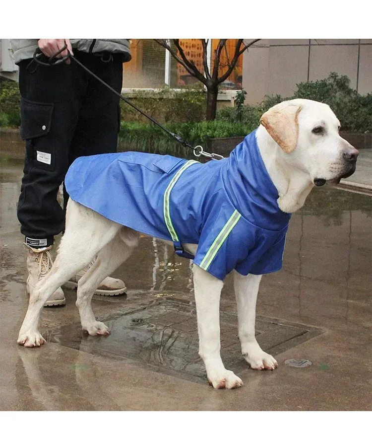 Waterproof Reflective Raincoat for Large Dogs